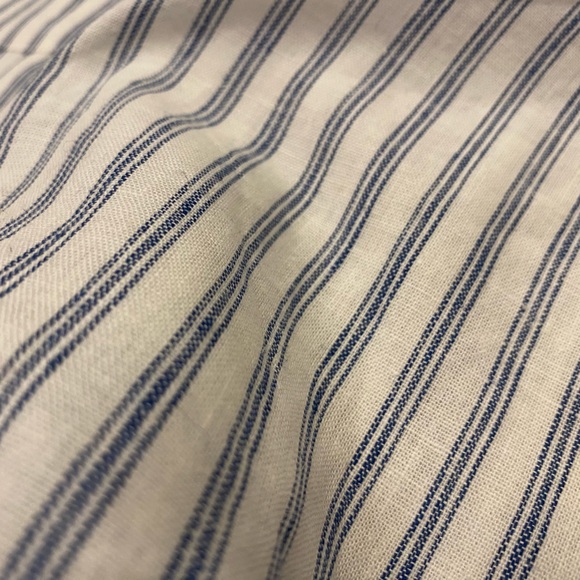 Mat M Off-Shoulder Striped Mini Summer Dress (Size L) - Picture 4 of 10